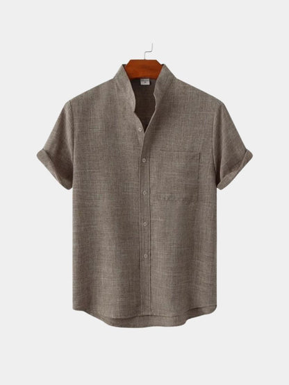 Executive Resort Linen Shirt - Cross & Crown