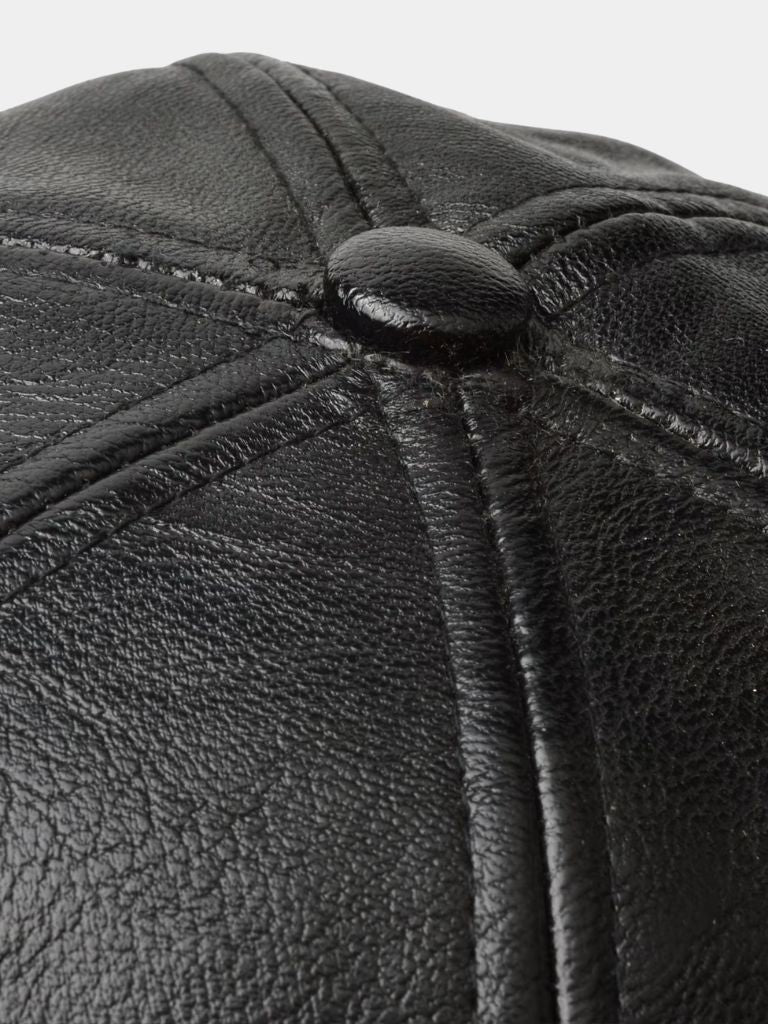 Rustic Crown Leather Cap  - Cross & Crown
