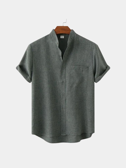 Executive Resort Linen Shirt - Cross & Crown