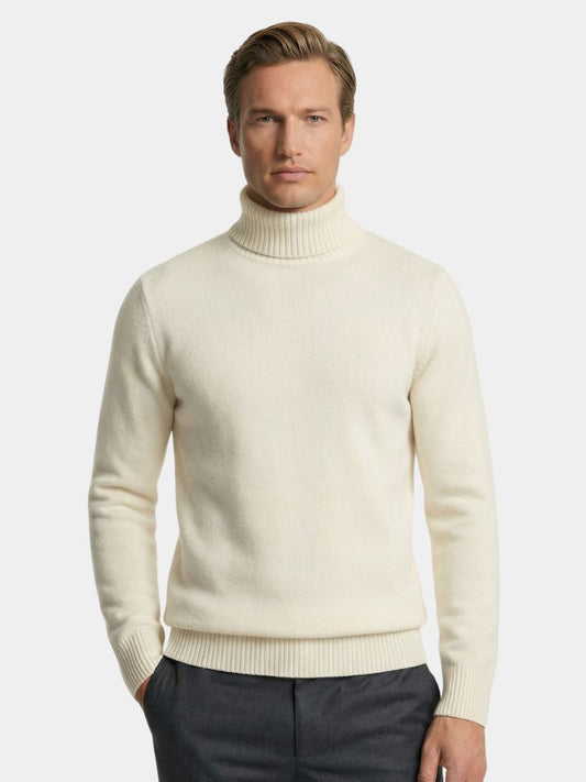 Aurelius Wool Turtleneck - Cross & Crown