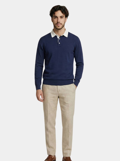 Old Money Essential Polo Shirt - Cross & Crown