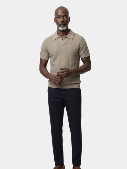 Beige Ancien Polo - Cross & Crown