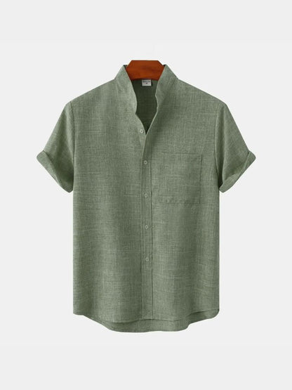 Executive Resort Linen Shirt - Cross & Crown