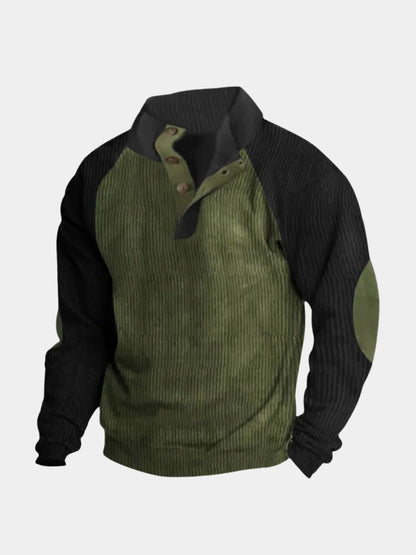 Buckridge Casual Corduroy Pullover - Cross & Crown