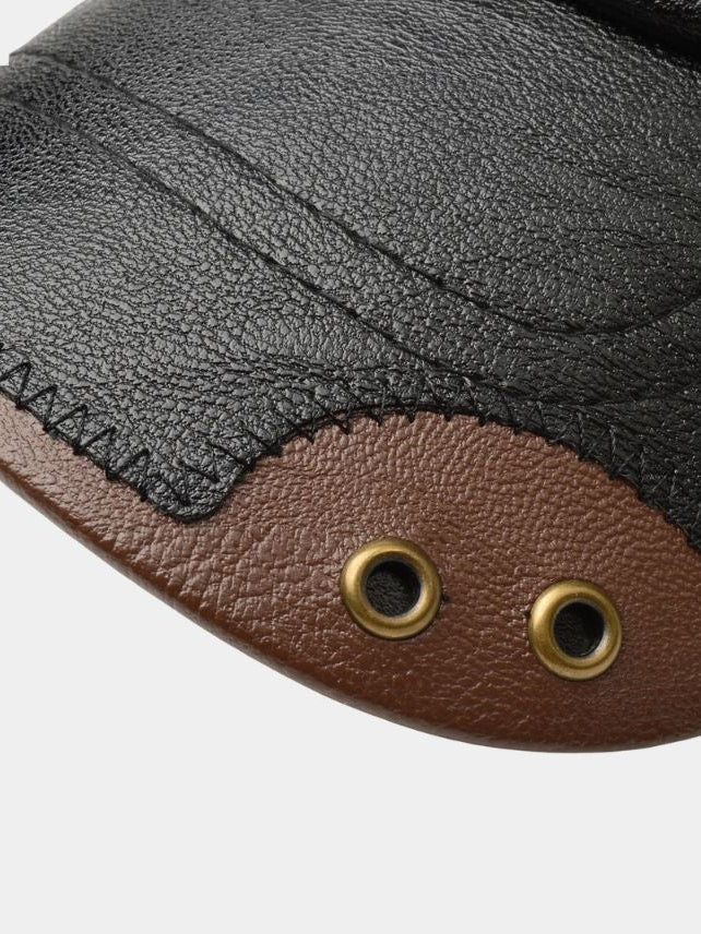 Rustic Crown Leather Cap  - Cross & Crown