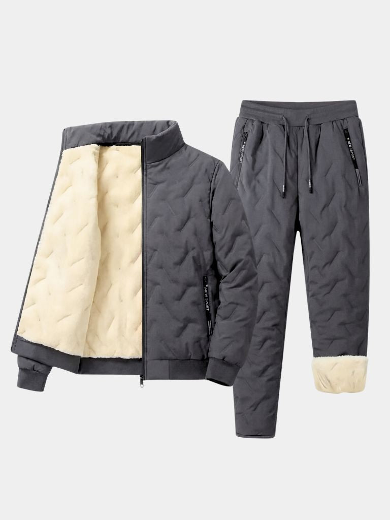 Premium Classic Sherpa Winter Tracksuit Set – Cross & Crown