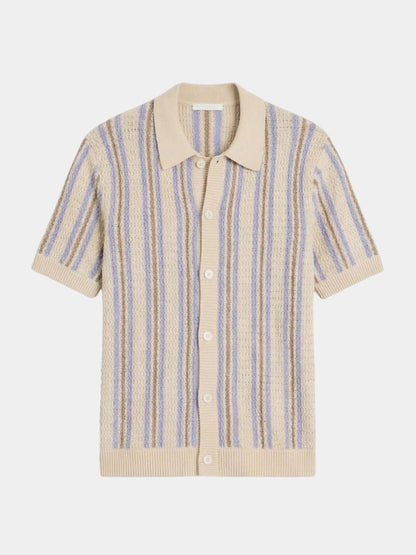Atlantic Frame Knit Polo – Cross & Crown