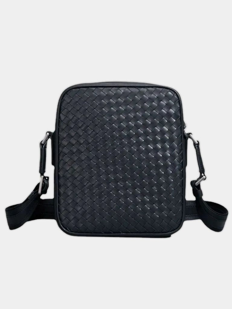 Braided Heritage Shoulder Bag - Cross & Crown