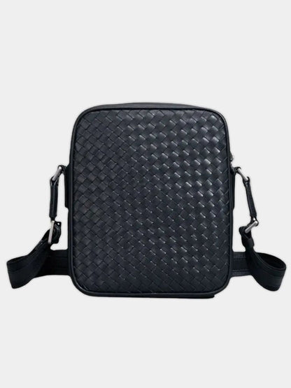 Braided Heritage Shoulder Bag - Cross & Crown