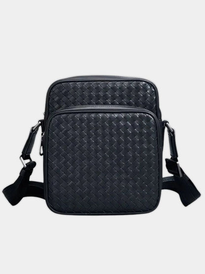 Braided Heritage Shoulder Bag - Cross & Crown