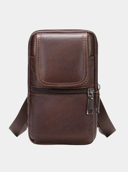 Compact Voyager Shoulder Bag - Cross & Crown
