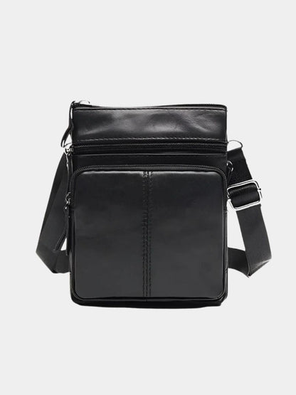 Crossbody Leather Shoulder Bag - Cross & Crown