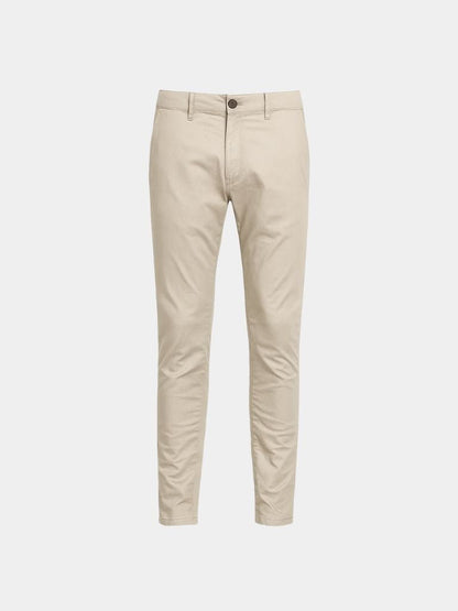 Essential Slim Fit Straight Trousers - Cross & Crown