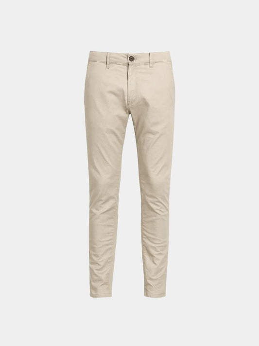 Essential Slim Fit Straight Trousers - Cross & Crown
