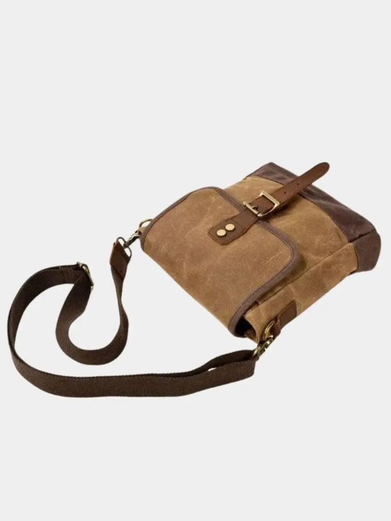 Leather Crossbody Shoulder Bag - Cross & Crown