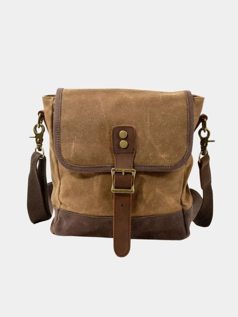 Leather Crossbody Shoulder Bag - Cross & Crown