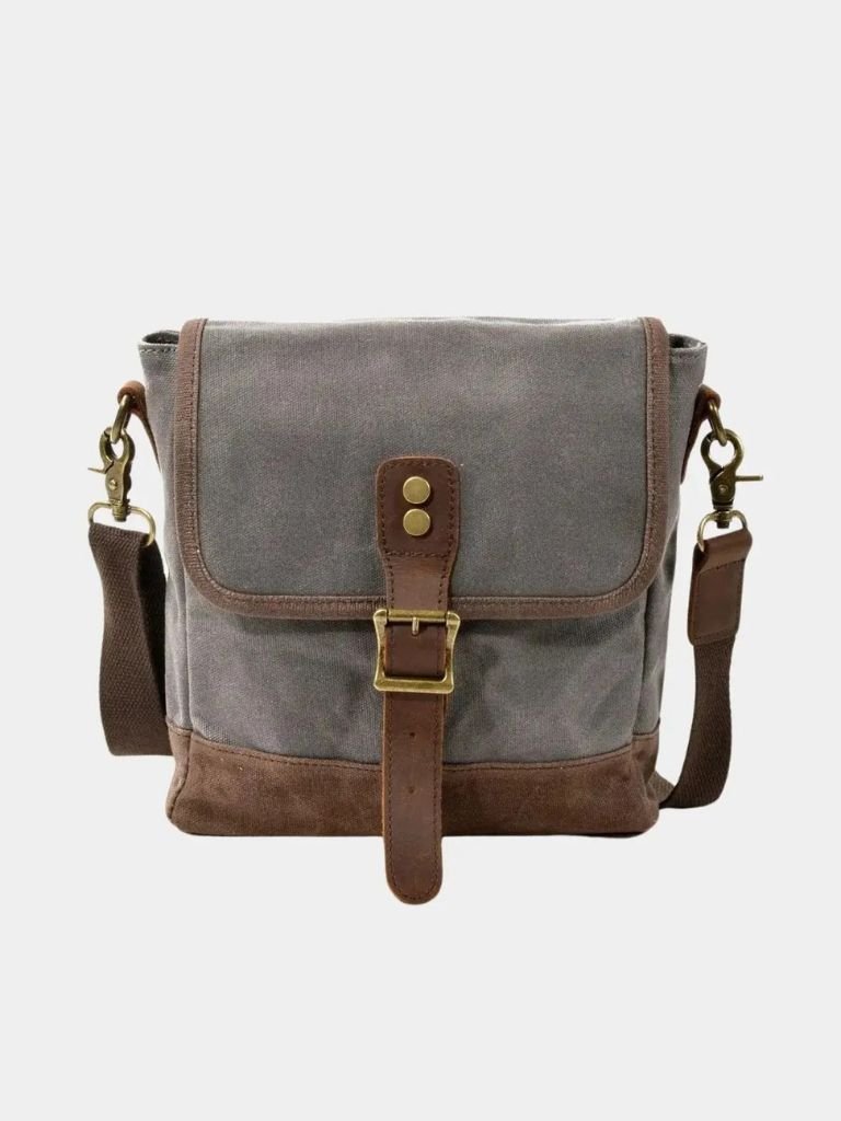 Leather Crossbody Shoulder Bag - Cross & Crown