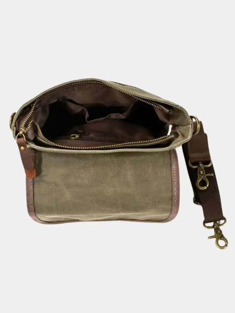 Leather Crossbody Shoulder Bag - Cross & Crown
