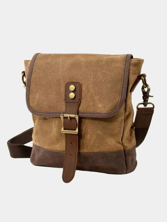 Leather Crossbody Shoulder Bag - Cross & Crown