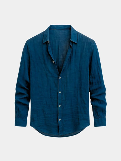 Linen Reverie Summer Shirt - Cross & Crown