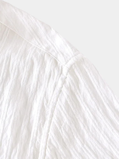 Lumière Linen Shirt – Cross & Crown
