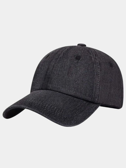 Minimalist Denim Cap - Cross & Crown