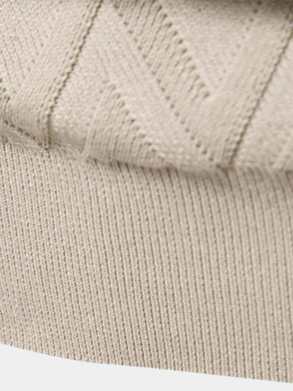 Minimalist Knit Pullover - Cross & Crown