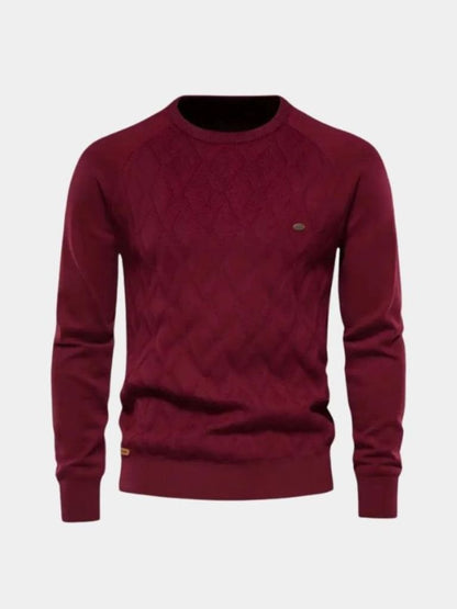 Minimalist Knit Pullover - Cross & Crown
