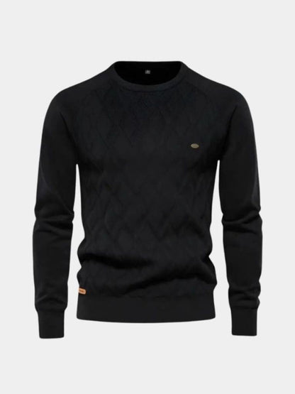 Minimalist Knit Pullover - Cross & Crown