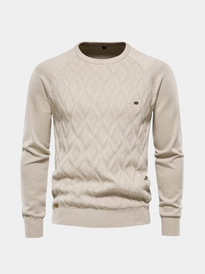 Minimalist Knit Pullover - Cross & Crown