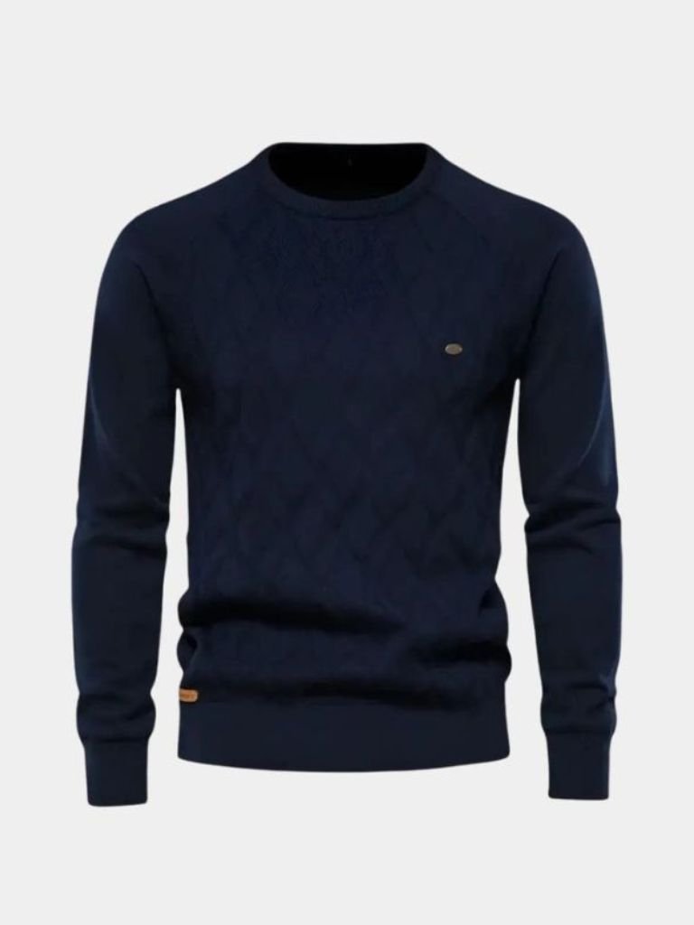 Minimalist Knit Pullover - Cross & Crown