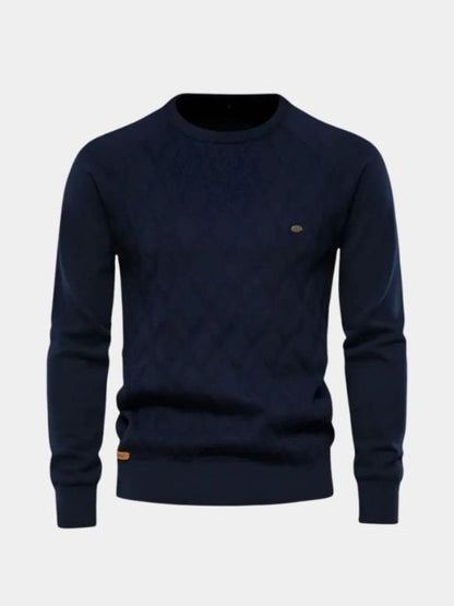 Minimalist Knit Pullover - Cross & Crown