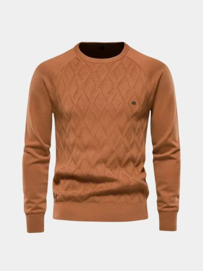 Minimalist Knit Pullover - Cross & Crown
