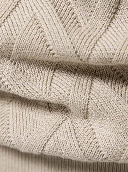 Minimalist Knit Pullover - Cross & Crown