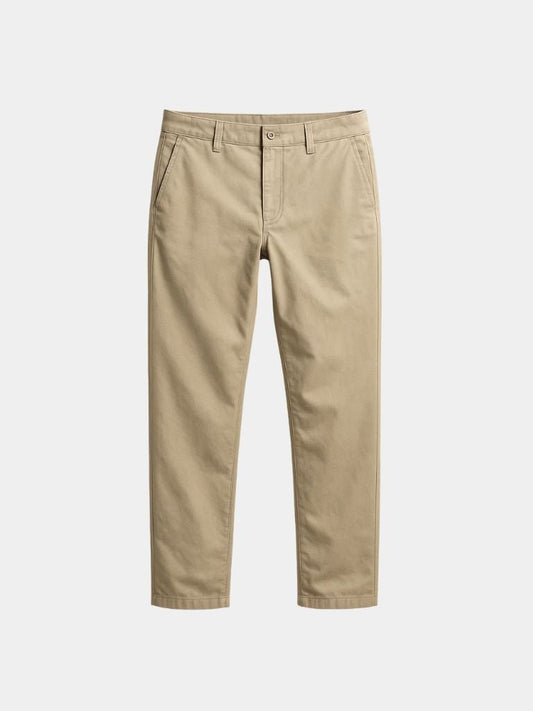 Minimalist Straight Trousers - Cross & Crown