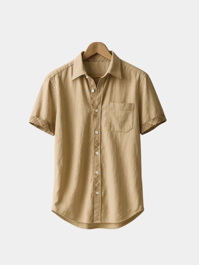 Ocean Detail Casual Shirt - Cross & Crown