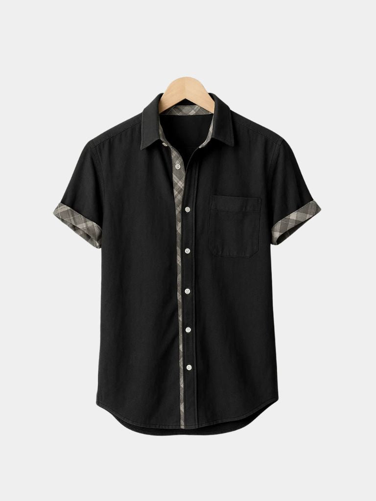 Ocean Detail Casual Shirt - Cross & Crown
