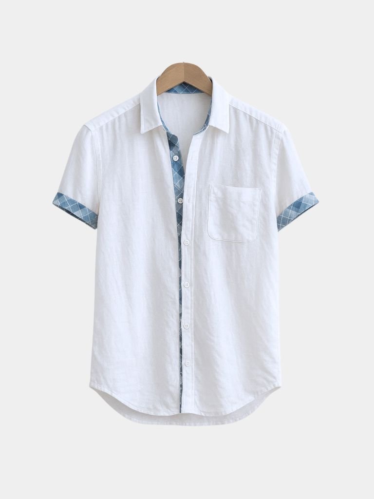 Ocean Detail Casual Shirt - Cross & Crown
