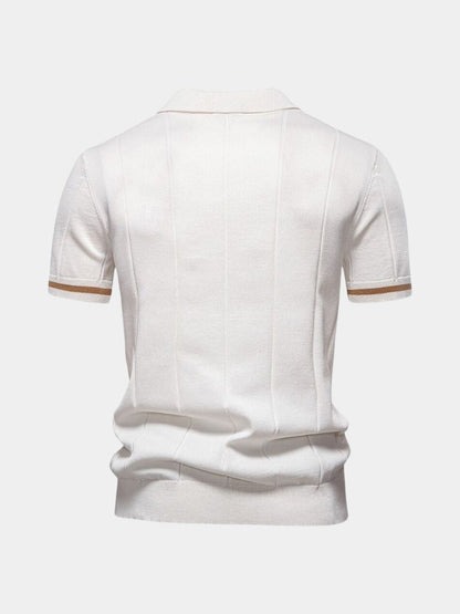 Royal Zip Polo – Cross & Crown