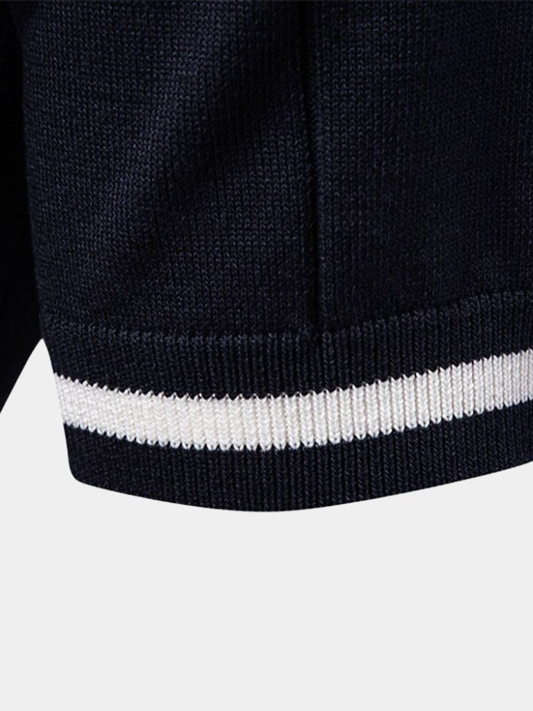 Royal Zip Polo – Cross & Crown