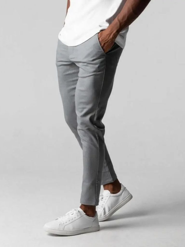 Stretchy Slim Trousers - Cross & Crown