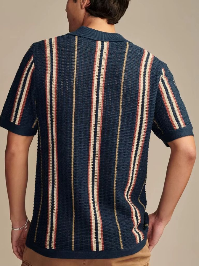 Sunset Groove Polo – Cross & Crown