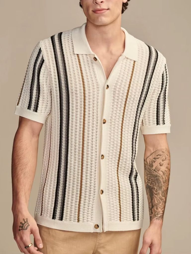 Sunset Groove Polo – Cross & Crown