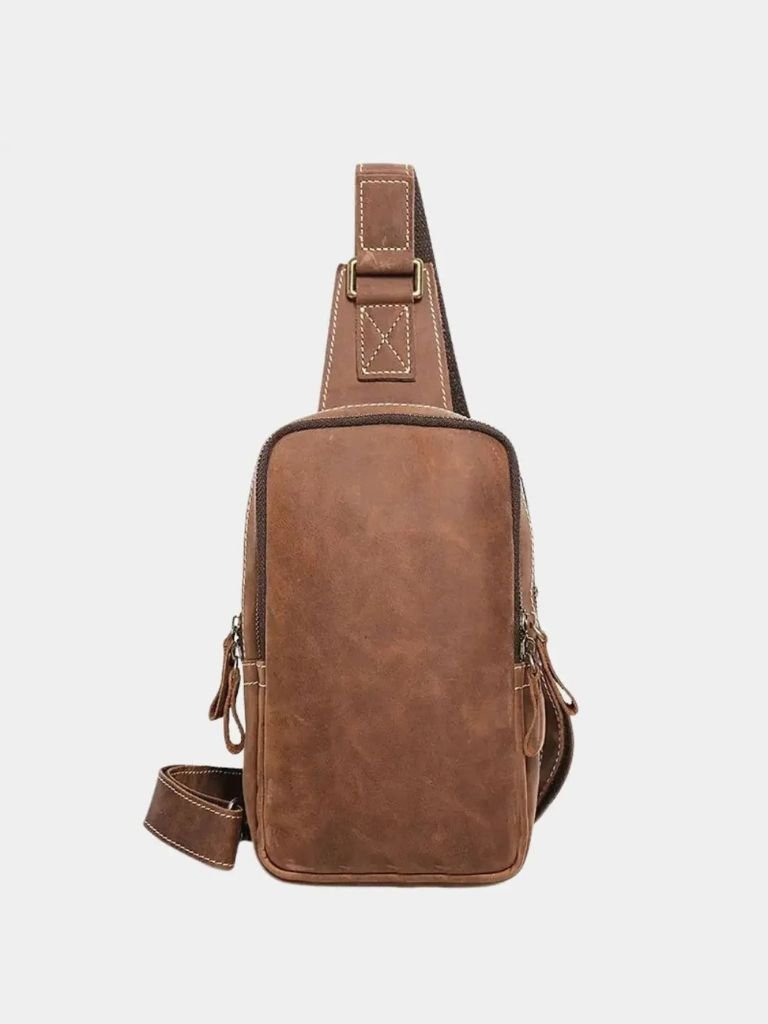 The Vanguard Leather Bag - Cross & Crown