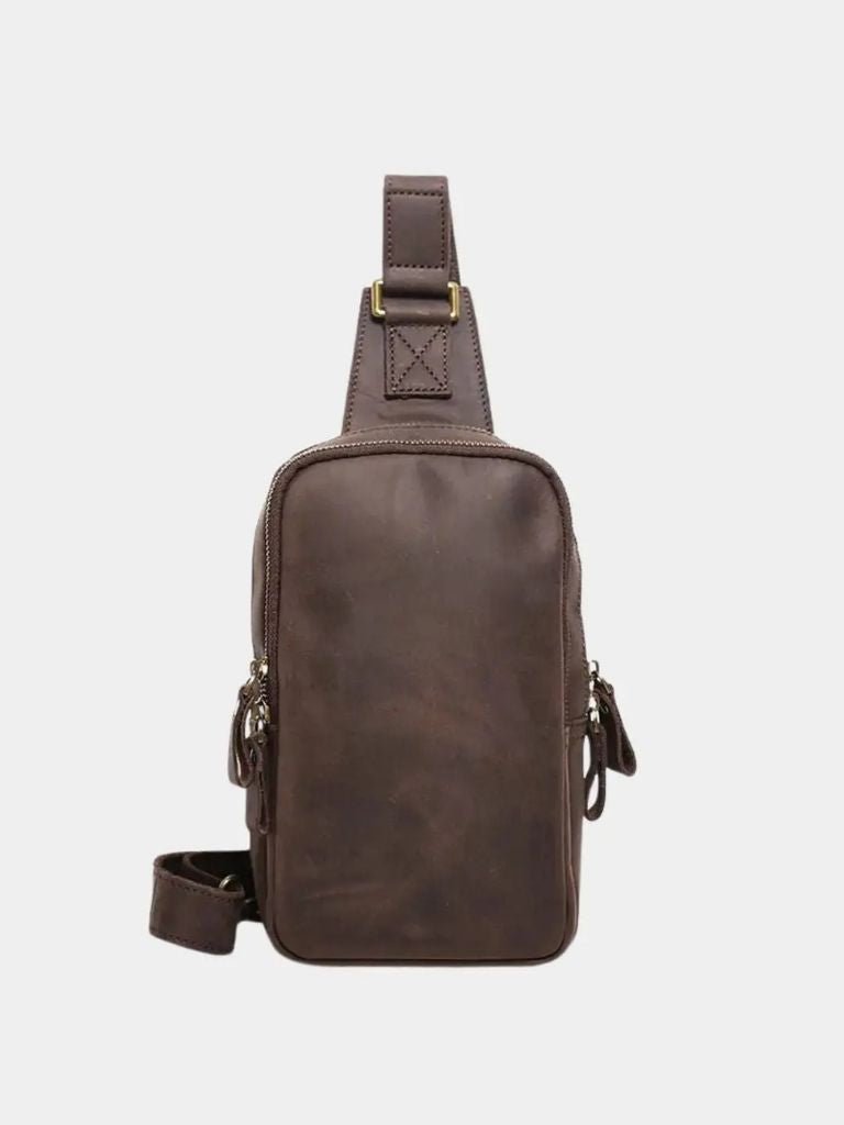 The Vanguard Leather Bag - Cross & Crown